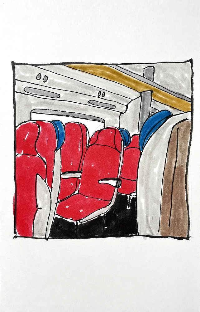 train seats