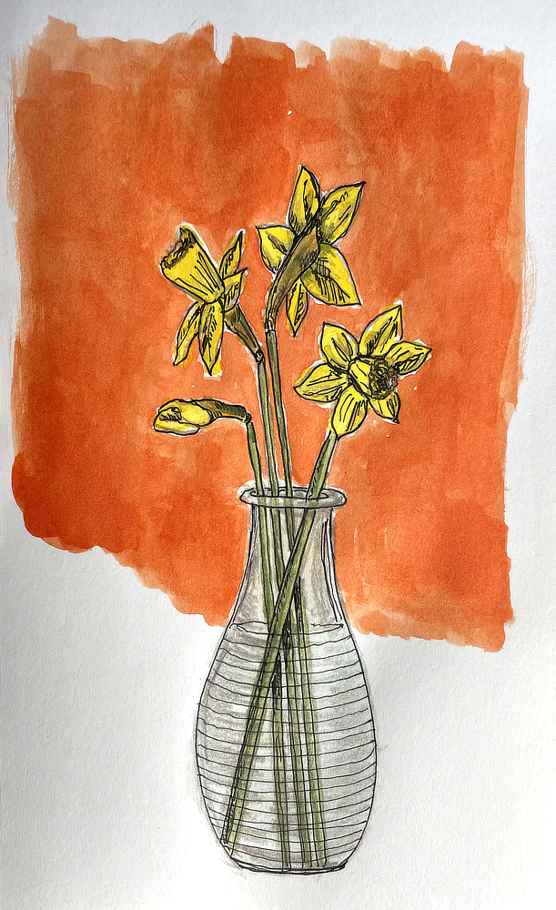 vase of flowers