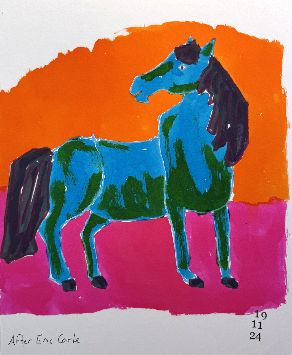 horse after Carle picture