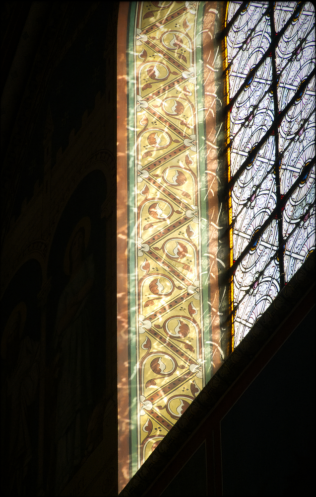 Church window, Paris