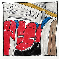 train seats