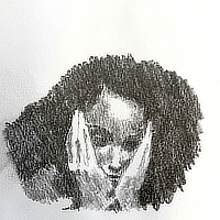 woman after Leiter photograph